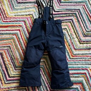Kids Kamik Navy Snow Pants/Overalls